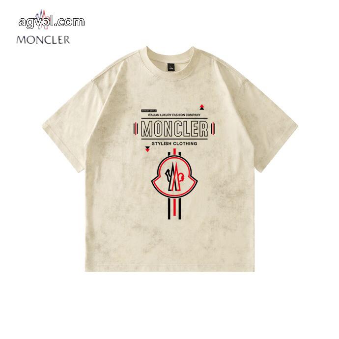 お得な価格で登場 有名人の愛用品 先行受注MONCLER偽 ブランド 半袖Tシャツ_0_4