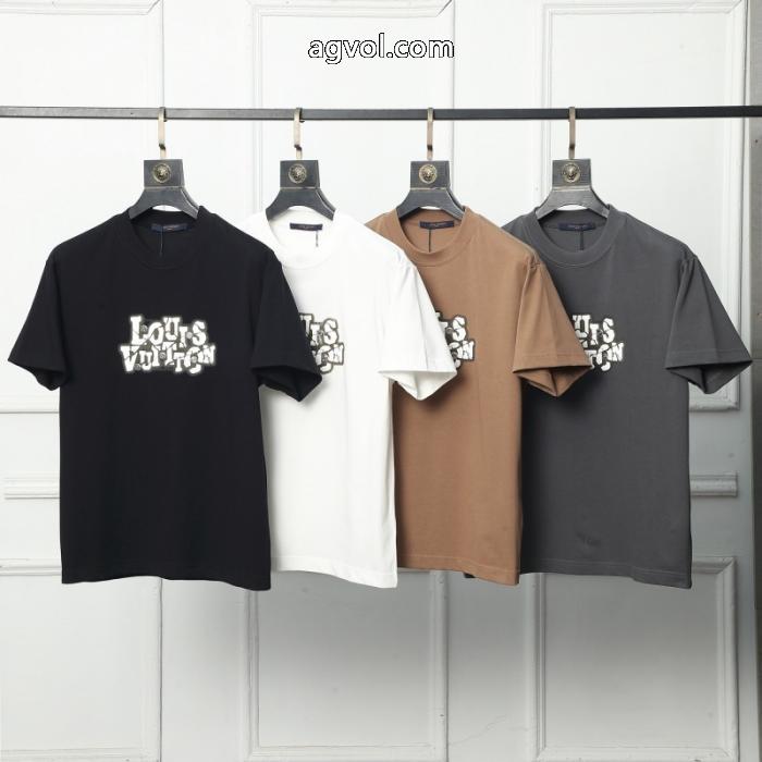 存在感拔群 着回し力が抜群 着心地良さ半袖Tシャツスーパー コピーLOUIS VUITTON_0_2