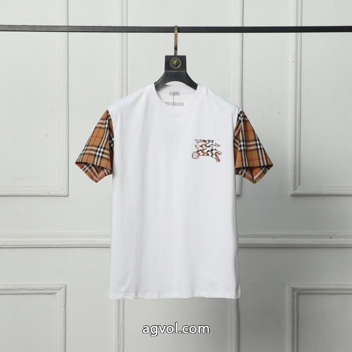 コピー ブランド半袖Tシャツ今年っぽいトレンド商品 最終セール ジュアル感強めの着BURBERRY_0_2