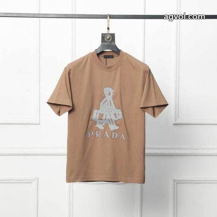 激安 通販 専門店PRADA激安新作 定番人気激安 新シーズン半袖Tシャツ_0_5