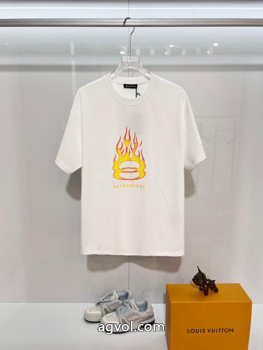 定番の人気商品 新登場 新作多色!!半袖Tシャツバレンシアガブランド コピー 品_0_0