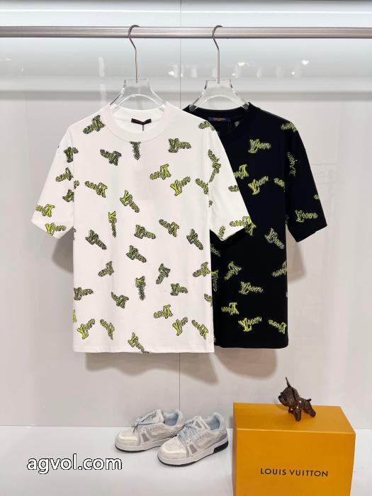 ルイ ヴィトン激安 ブランド 通販数量限定 絶妙な抜け感 2026夏季半袖Tシャツ_0_4