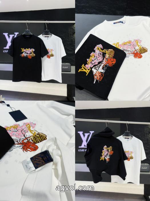 半袖Tシャツ2026大人気 一番人気 リラックスした雰囲気にLOUIS VUITTON激安 通販 ブランド_0_1