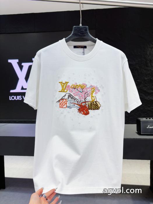 半袖Tシャツ2026大人気 一番人気 リラックスした雰囲気にLOUIS VUITTON激安 通販 ブランド_0_2