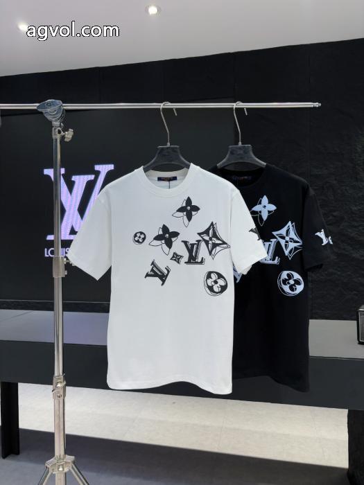 ブランド コピー 通販LOUIS VUITTON高級感溢る 魅力的な 軽やかな素材感半袖Tシャツ_0_2