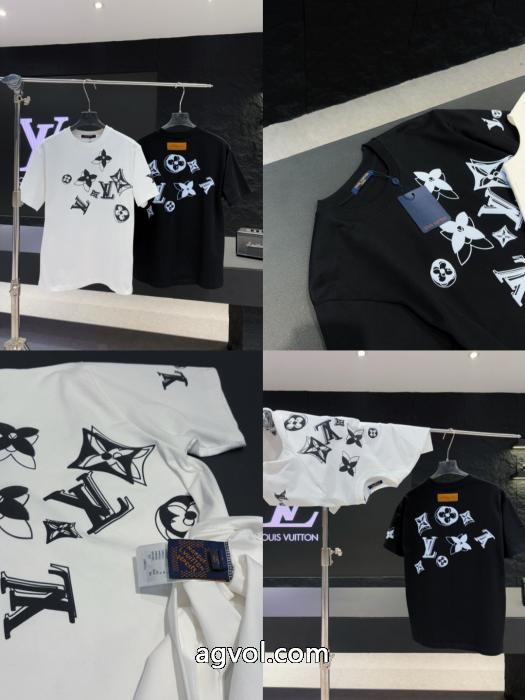 ブランド コピー 通販LOUIS VUITTON高級感溢る 魅力的な 軽やかな素材感半袖Tシャツ_0_3