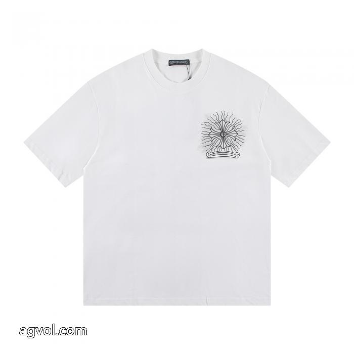 大容量 数量限定奇跡の入荷 2026大人気アイテム偽 ブランド半袖TシャツCHROME HEARTS_0_0