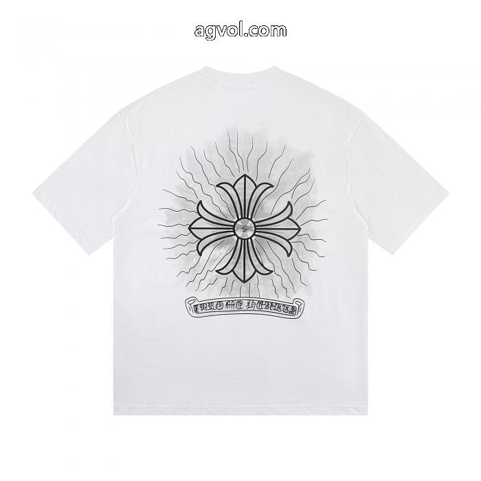 大容量 数量限定奇跡の入荷 2026大人気アイテム偽 ブランド半袖TシャツCHROME HEARTS_0_1