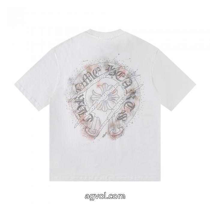 人気モデル 人気 ランキング 最前線新作クロムハーツブランド コピー 販売店半袖Tシャツ_0_4