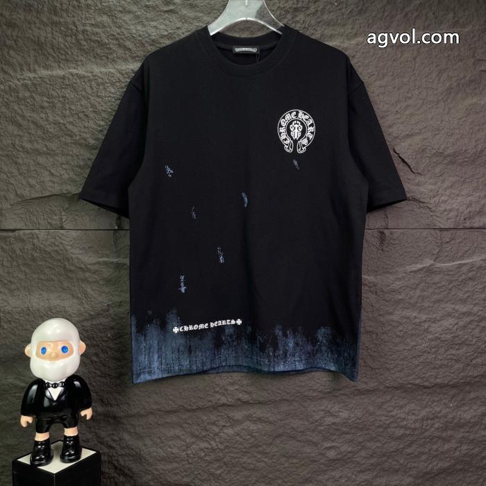 激安 通販 専門店大胆なデザイン 素敵で名高い 自分らしくクロムハーツ半袖Tシャツ_0_3