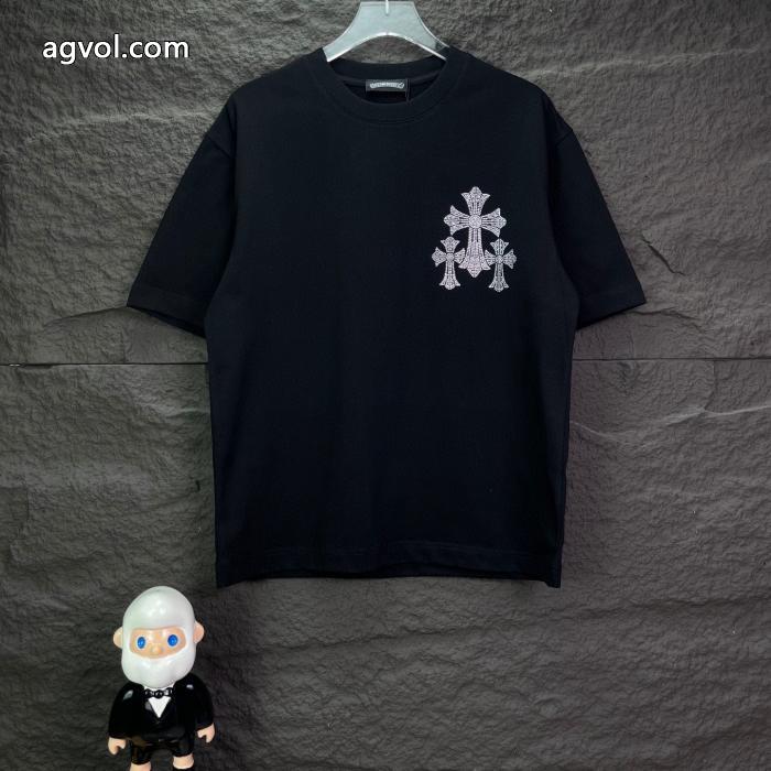 偽 ブランド 通販半袖TシャツCHROME HEARTS今シーズン新作 ファスナー式 最新超人気_0_2