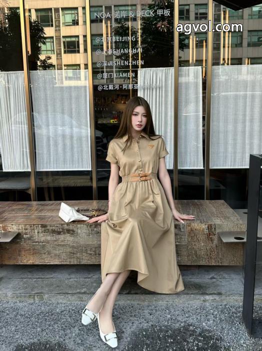 PRADAワンピース激安 ブランドスペシャルプライス 海外販売 高級感漂うC_0_1