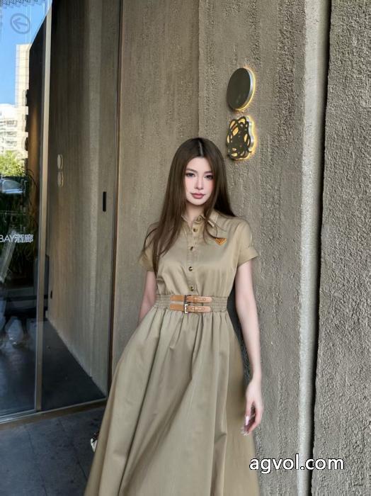PRADAワンピース激安 ブランドスペシャルプライス 海外販売 高級感漂うC_0_2