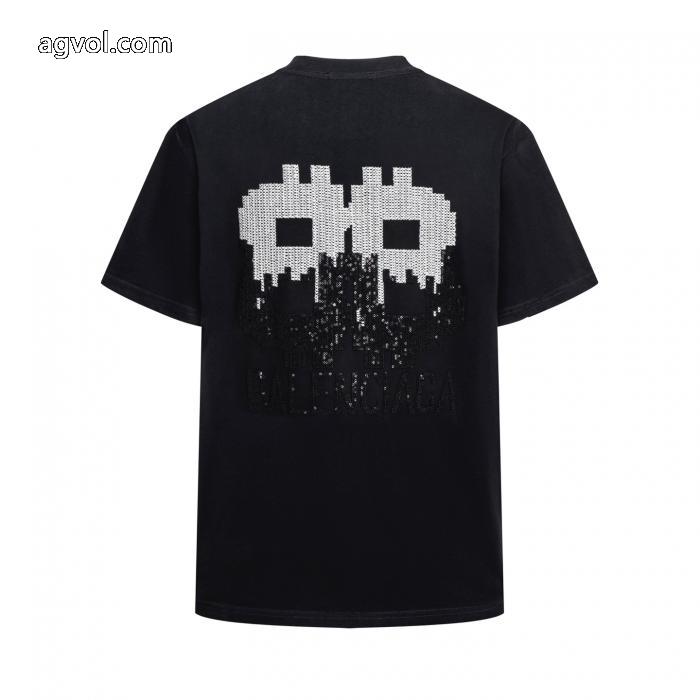 夏の涼しい人気新作 人気沸騰中 ブランド新作2026コピー ブランド 優良balenciaga半袖Tシャツ_0_4