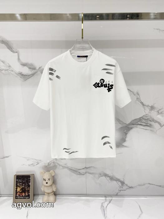 半袖Tシャツ偽 ブランド 販売激レアモデル高品質 魅力的 2026最安値！LOUIS VUITTON_0_0
