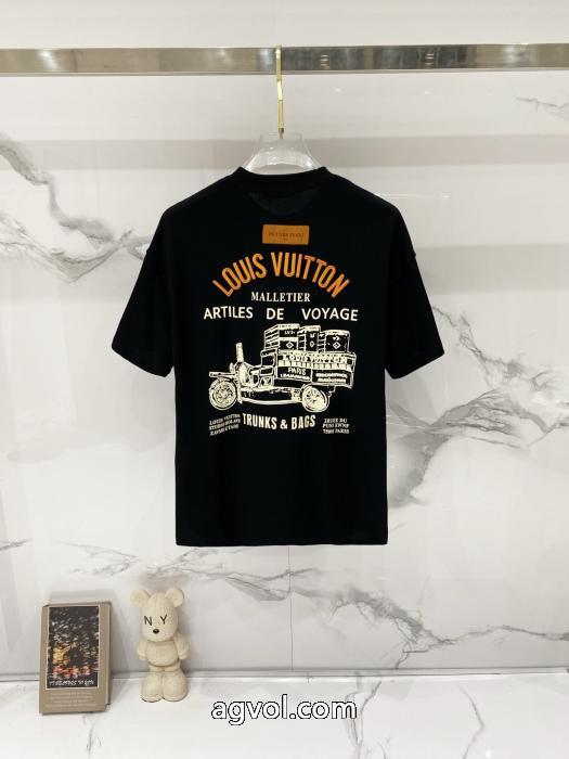 コピー 商品 ブランドLOUIS VUITTON半袖Tシャツ最安値に挑戦 圧倒的人気 是非でも欲しい_0_2