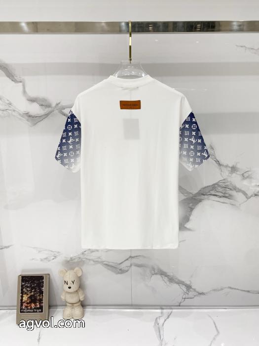 コピー 商品 ブランド半袖Tシャツルイ ヴィトン注目度抜群 ファッション新作 限定生産品_0_3
