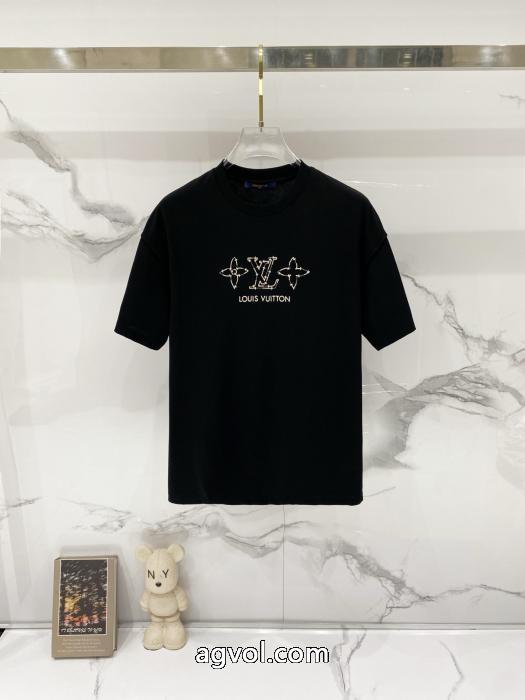 ルイ ヴィトン半袖Tシャツ偽 ブランド サイト上品な光沢感 絶妙な抜け感 超数量限定_0_0
