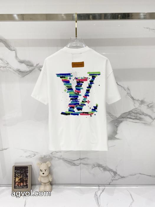 半袖TシャツLOUIS VUITTONスーパー コピー ブランド完璧なシルエット 涼しげに演出 ランキング商品 _0_3