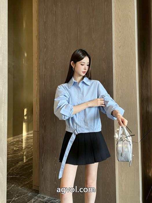 MIUMIU長袖シャツ2026大人気 シックでお洒落な 売切続出偽物 ブランド 販売_0_0