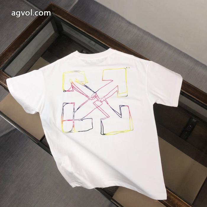 品質保証最新作 大人シンプルな 価格セール半袖シャツOff-White オフホワイト激安 ブランド_0_1