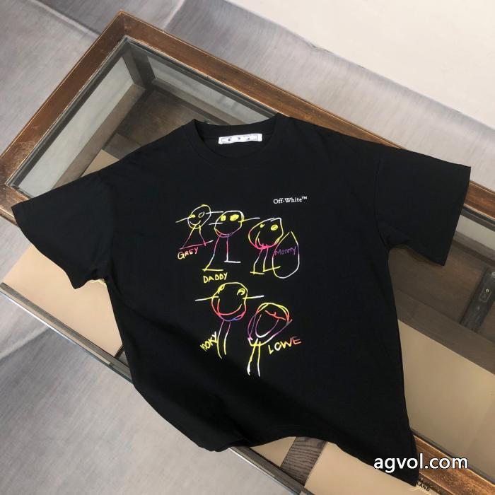 品質保証最新作 大人シンプルな 価格セール半袖シャツOff-White オフホワイト激安 ブランド_0_2