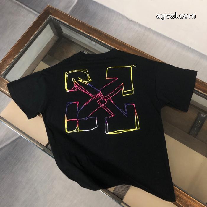 品質保証最新作 大人シンプルな 価格セール半袖シャツOff-White オフホワイト激安 ブランド_0_3