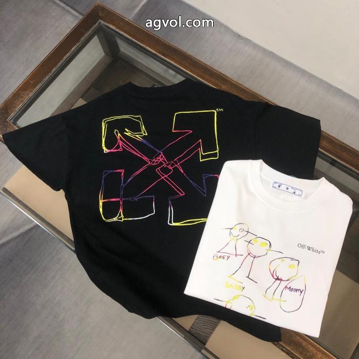 品質保証最新作 大人シンプルな 価格セール半袖シャツOff-White オフホワイト激安 ブランド_0_4