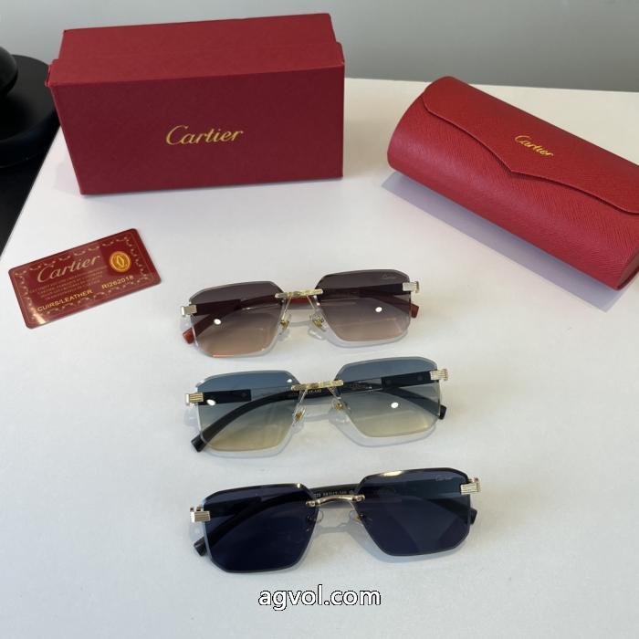 ブランド コピー 着払い高級な質感 定番が欲しい方 再入荷！サングラスCARTIER_0_0