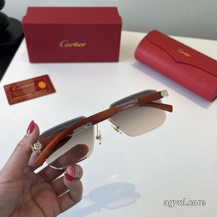 ブランド コピー 着払い高級な質感 定番が欲しい方 再入荷！サングラスCARTIER_0_1