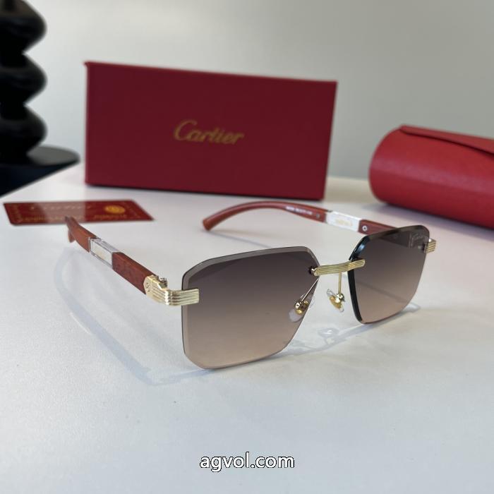 ブランド コピー 着払い高級な質感 定番が欲しい方 再入荷！サングラスCARTIER_0_3