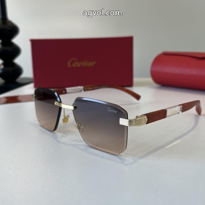 ブランド コピー 着払い高級な質感 定番が欲しい方 再入荷！サングラスCARTIER_0_4