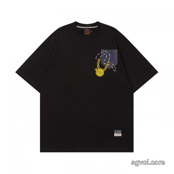 EVISUコピー ブランド 通販 安心半袖Tシャツ人気復活 2026最新作 今年流行りの新作アイテム_0_2