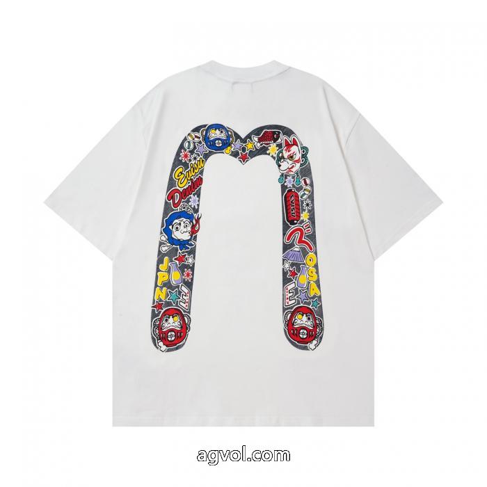 コピー 通販半袖TシャツEVISUお得新品 上品ですっきり、好感度抜群 大人気☆NEW!! _0_4