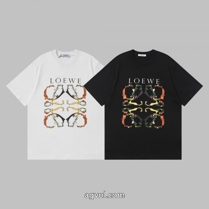 LOEWE半袖Tシャツスーパー コピー 通販 優良知的優秀アイテム 話題沸騰中  在庫数限定_0_1
