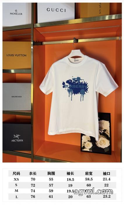半袖Tシャツブランド 偽物 通販HOT品質保証 大人の色味 お洒落上級者バーバリー_0_0
