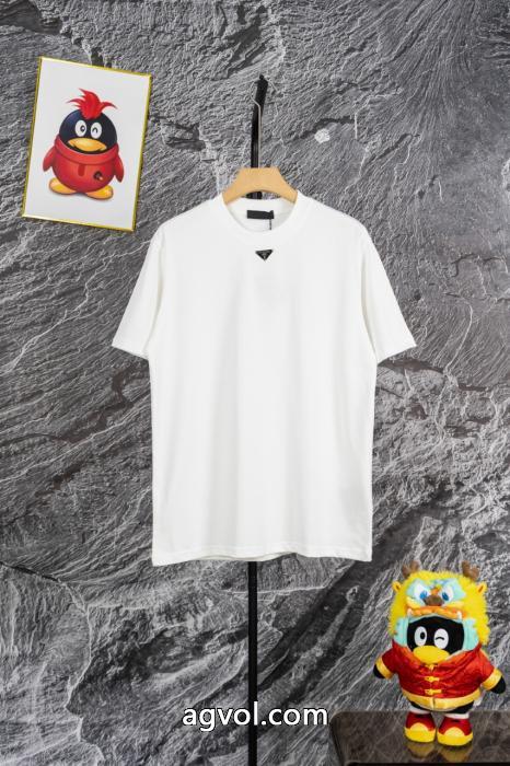 PRADA半袖Tシャツブランド コピー 販売圧倒的な存在感 TOPセラー賞 人気復活_0_1