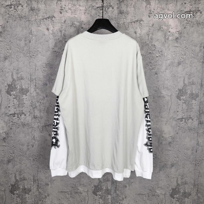 偽物 ブランド長袖Tシャツ最前線2026 数量限定 大人っぽい雰囲気balenciaga_0_0