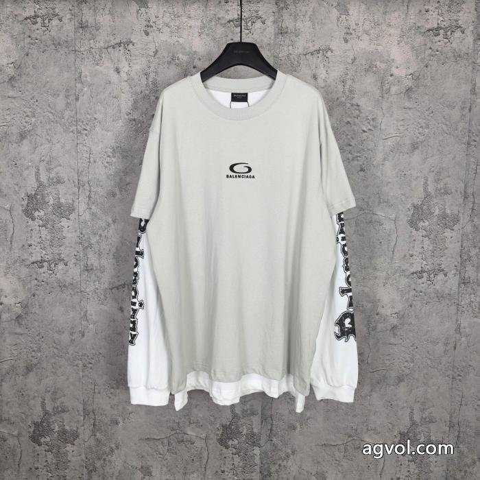 偽物 ブランド長袖Tシャツ最前線2026 数量限定 大人っぽい雰囲気balenciaga_0_1