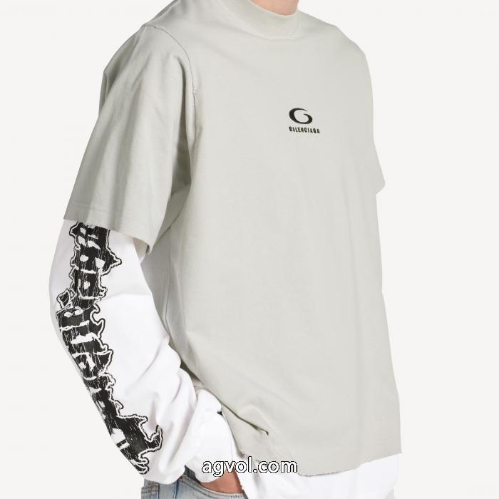 偽物 ブランド長袖Tシャツ最前線2026 数量限定 大人っぽい雰囲気balenciaga_0_5