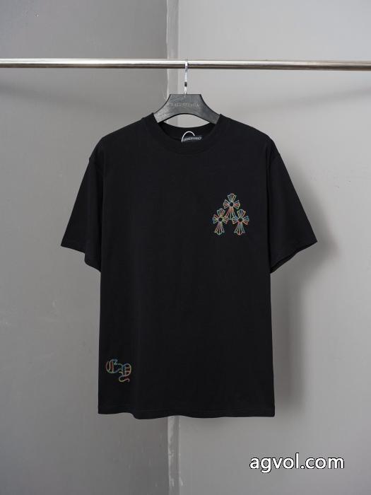 着回し力抜群のシンプル 今っぽいトレンド 2026新作限定半袖TシャツCHROME HEARTSブランド コピー 販売_0_1