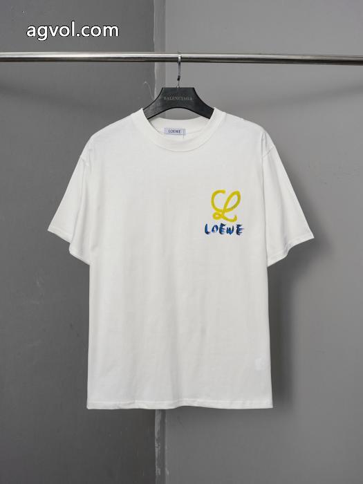 商品例 限定数限り 在庫確保済ブランド スーパー コピー 優良半袖TシャツLOEWE_0_4