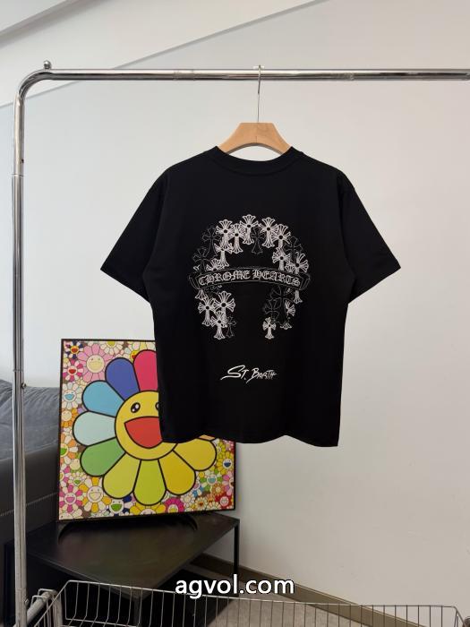 スーパー コピー どこで 買える今年売れた人気のスタイル 2026人気商品 大幅値下げ半袖TシャツCHROME HEARTS_0_1