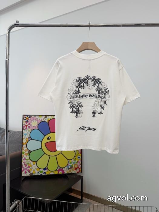 スーパー コピー どこで 買える今年売れた人気のスタイル 2026人気商品 大幅値下げ半袖TシャツCHROME HEARTS_0_3