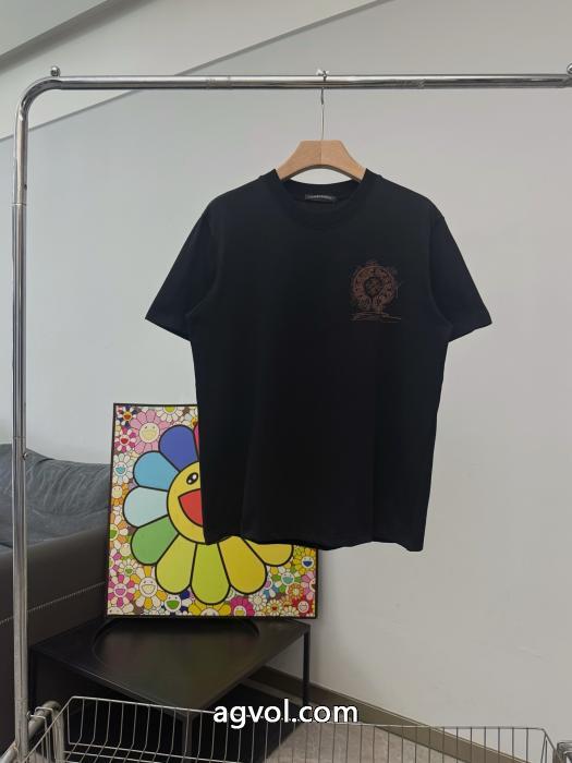 クロムハーツ偽 ブランド 通販半袖Tシャツ個性派  無機質さが魅力 限定品_0_2