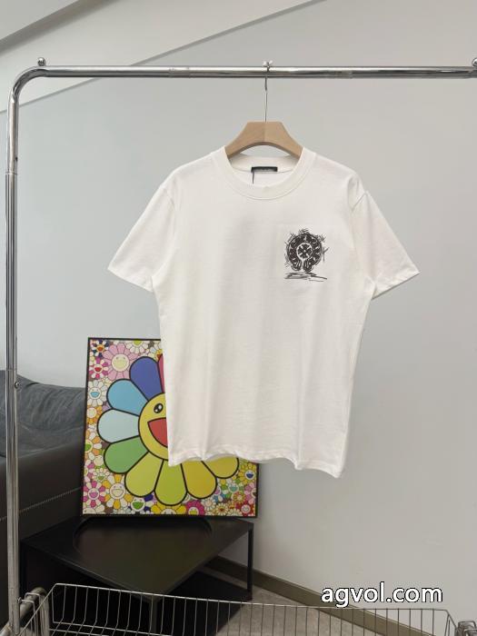 クロムハーツ偽 ブランド 通販半袖Tシャツ個性派  無機質さが魅力 限定品_0_4