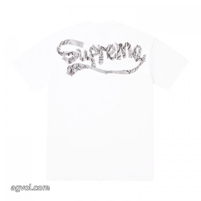 偽物 ブランドSUPREME旬スタイルに早変わり! 超激得格安 今年人気定番半袖Tシャツ_0_3