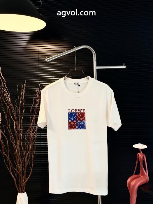 人気セール新品 激安大特価格安 清涼感LOEWEブランド コピー 品半袖Tシャツ_0_1