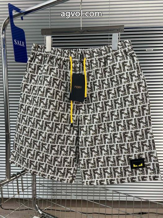 FENDI新品人気上昇 ミックス感が溢れる 相性抜群ブランド フェイクカジュアルパンツ_0_1