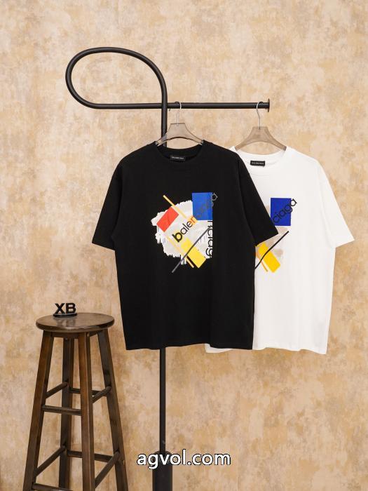 最新作防热性 大人気商品 今話題!ブランド フェイク半袖Tシャツbalenciaga_0_1